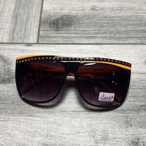 Snooki by Nicole Polizzi Womens 105-SNP-2 Rock Candy Sunglass Orange NWT